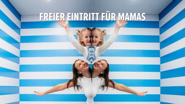 Muttertag im Museum der Illusionen