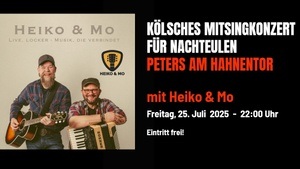 MitSingKunzät vür Naaksüüle, kostenloses Mitsingkonzert mit Heiko & Mo