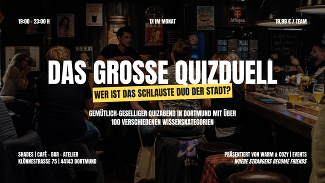 Das große Quizduell: Wer ist Dortmunds schlaustes Duo?