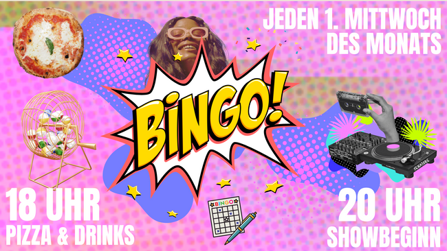 BINGO NIGHT - Bingo, Booze & Bites (Eintritt frei)