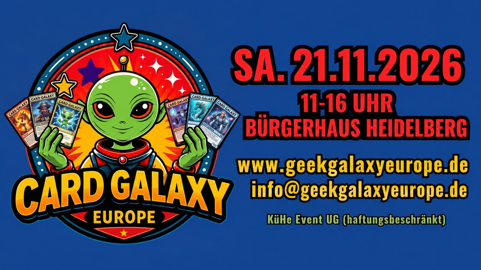 Card Galaxy Europe in heidelberg