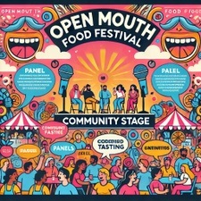 OPEN MOUTH FESTIVAL - Community Stage - Panel Talks