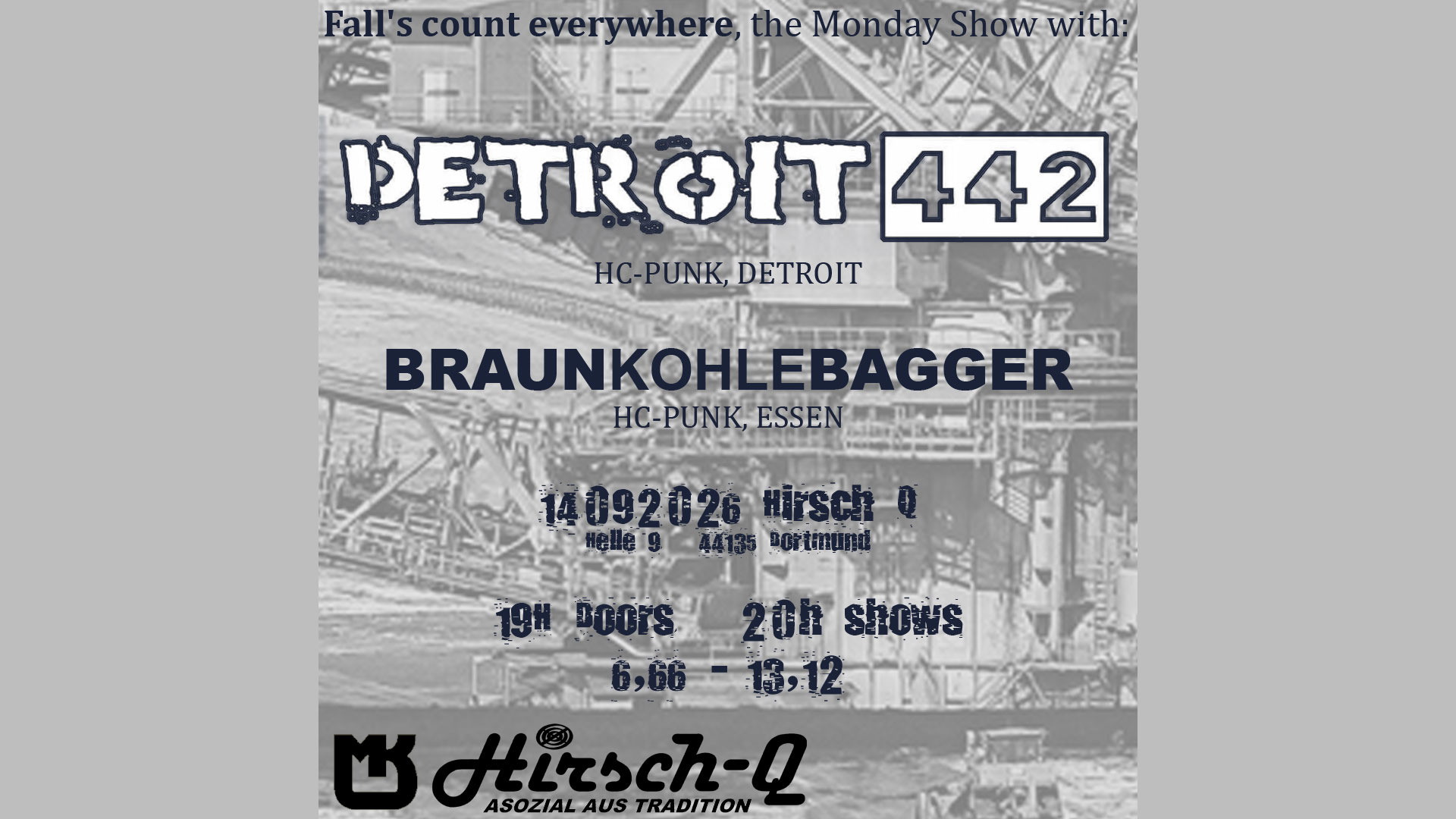 Detroit 442 + Braunkohlebagger