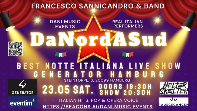DaNordASud - Best Notte Italiana Live Show Hamburg
