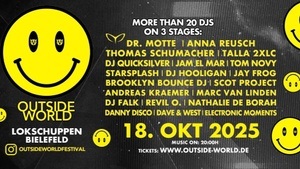 OUTSIDE WORLD FESTIVAL Lokschuppen Bielefeld