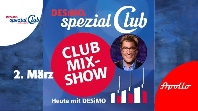ClubMix-Show März • Grandiose Überraschungsgäste live im Apollo!