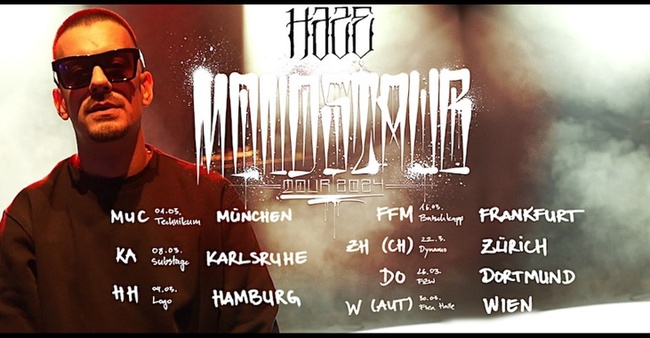 HAZE MONDSTAUB TOUR 2024