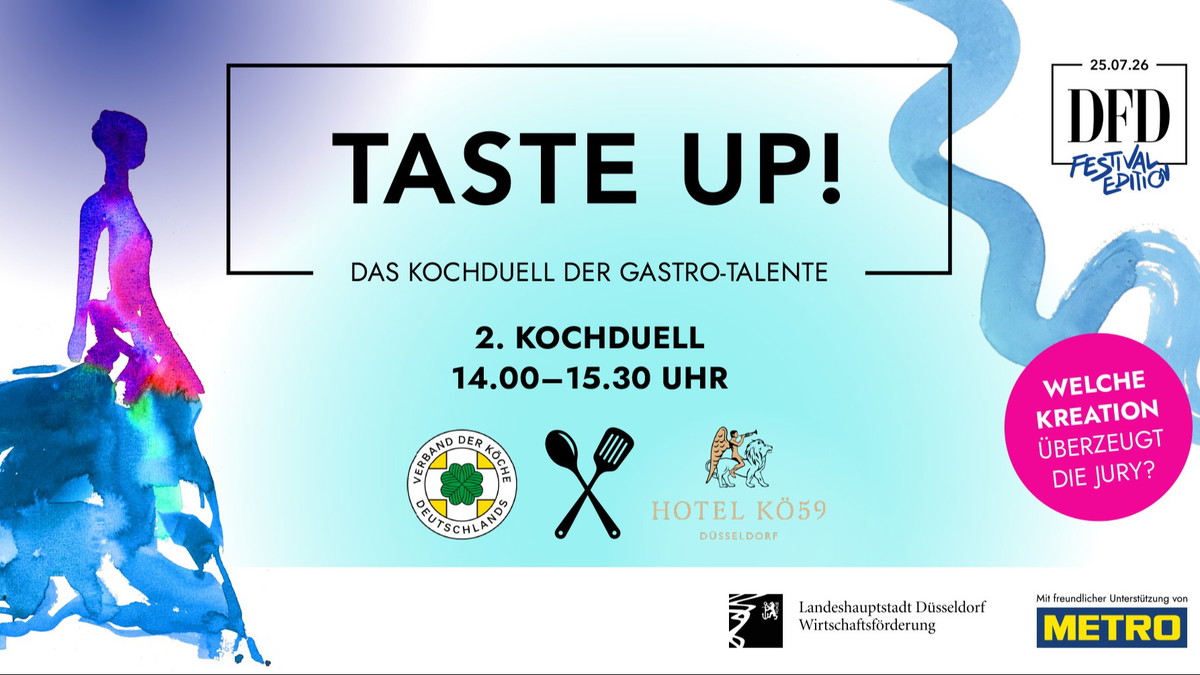 DFD Festival 2026: Taste up! 2026 - 2. Kochduell: Restaurant Kö59 × Verband der Köche Deutschlands e.V.
