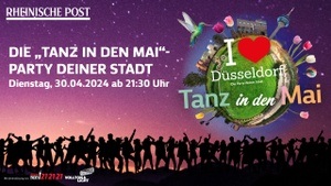 Tanz in den Mai Party in Düsseldorf 2024 im Henkel-Saal (Schlösser Quartier)