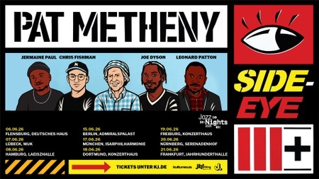 Pat Metheny | Side-Eye III+ JazzNights 2026