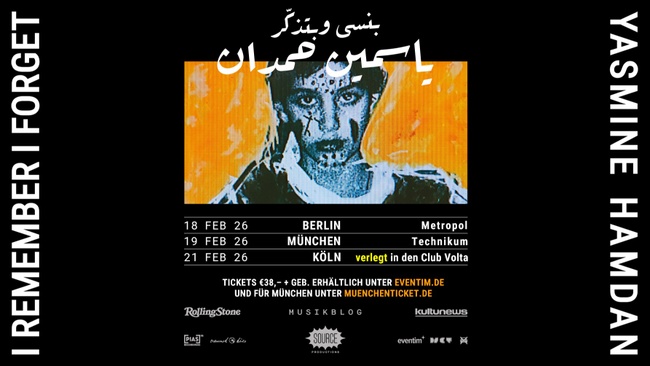 Yasmine Hamdan | I Remember I Forget - Tour