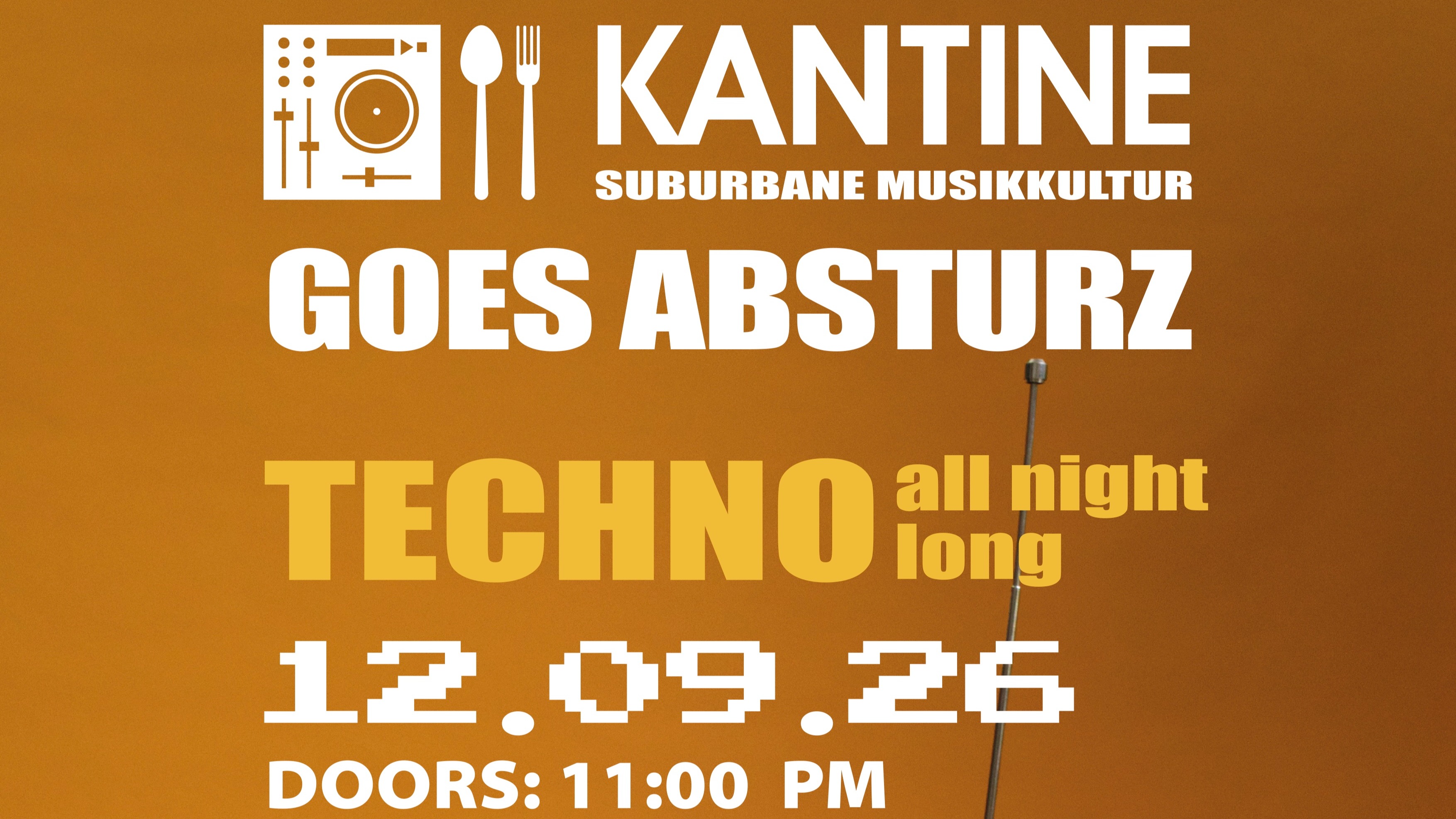 KANTINE - suburbane Musikkultur goes Absturz