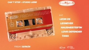 Can't Stop x Studio Liebe 1