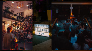 Live music concert in a beautiful atrium