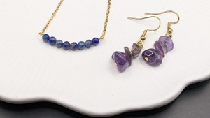 Schmuck Workshop mit Natursteinen
