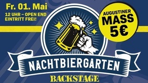 NACHTBIERGARTEN OPENING 2026 MIT ERIK & OTTO I BACKSTAGE