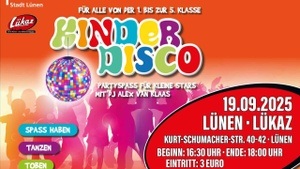 KINDERDISCO IM LÜKAZ