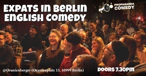 EXPATS in Berlin Comedy Show (+ FREE Shots) w/ PatMoore Comedy