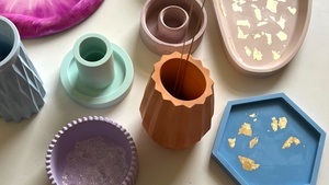 Keramik gießen-Workshop | gestalte deine eigene moderne Deko