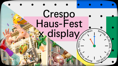 display Kiosk Intelligenz x Crespo Haus-Fest