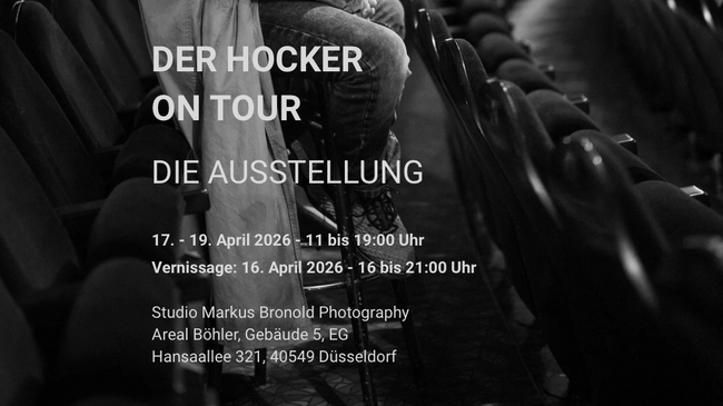Fotoausstellung "DER HOCKER" on Tour... Markus Bronold Photography