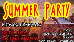 Summerparty in Fürstenberg