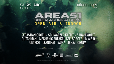 Area51 Techno - Underground Affairs / 3 Floors