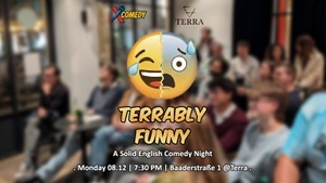 Terrably Funny! English Comedy Night @Terra