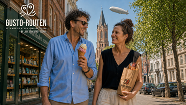 Kulinarische Tour durch Nippes | Genuss- und Veedelstour mit leckeren Stopps und Sehenswürdigkeiten selbstgeführt
