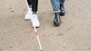 Tastführung für sehbehinderte und blinde Menschen Expedition Weltmeere