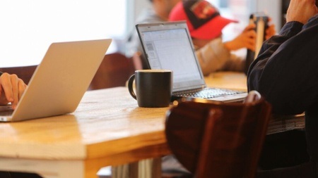 Digital-Café in der Mohr-Villa