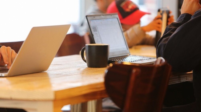 Digital-Café in der Mohr-Villa