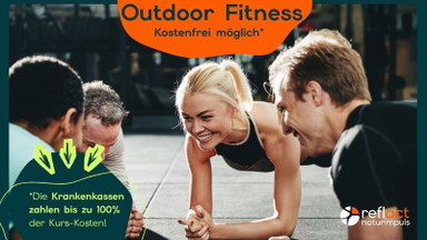 kostenloses* Outdoor Fitness Kräftigungstraining im Freien