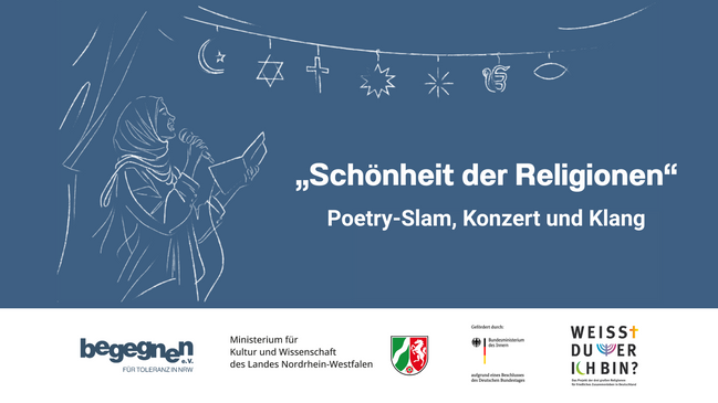 „Schönheit der Religionen" – Poetry-Slam, Konzert und Klang
