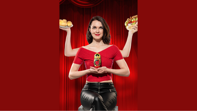 Liza Kos: INTRIGATION - Russischer Döner mit Kartoffelsalat