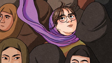 MB Comic:Kunst // Roya Soraya – Wind in meinem Kopftuch