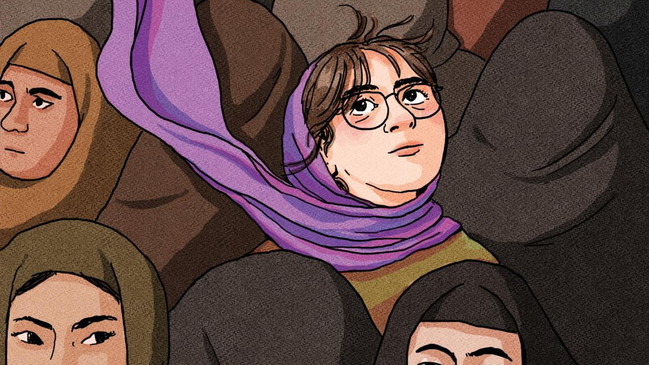 MB Comic:Kunst // Roya Soraya – Wind in meinem Kopftuch
