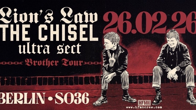 LIONS LAW (FR) + THE CHISEL (UK) + ULTRA SECT (US)