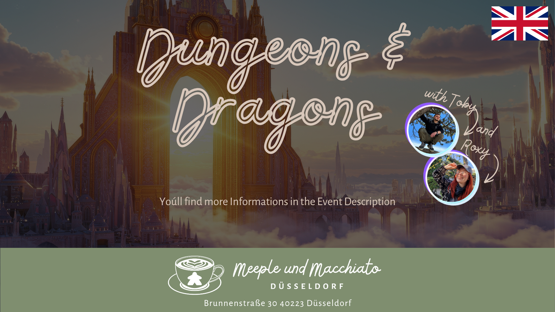 Dungeons & Dragons Beginner Event (English)