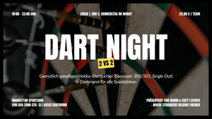 Dart Night – 2 vs 2 | Dortmund