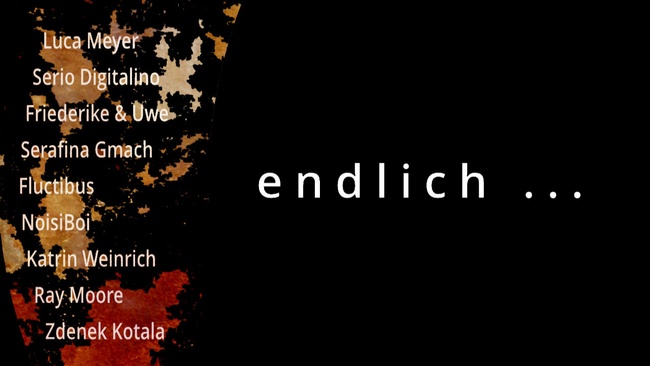 Finissage „endlich …“