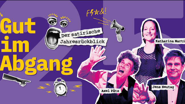 Gut im Abgang - Der DISTEL-Jahresrückblick