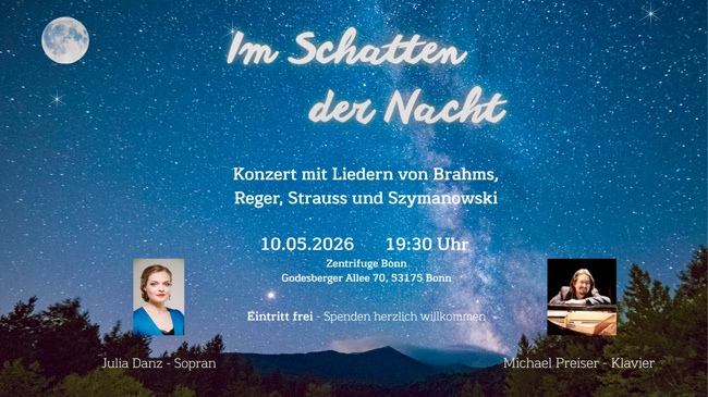 Im Schatten der Nacht - Liederabend