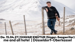 SVAVAR KNÚTUR (Singer-Songwriter)