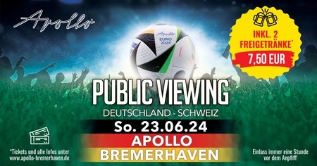Public Viewing: Deutschland - Schweiz