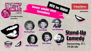 BESTE Comedy Open Mic im MAVi am Schlesischen Tor um 19:30 Uhr