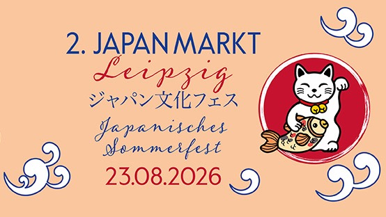 Titelbild der Veranstaltung 2. JAPANMARKT LEIPZIG - Das Japanische Sommerfest Leipzigs