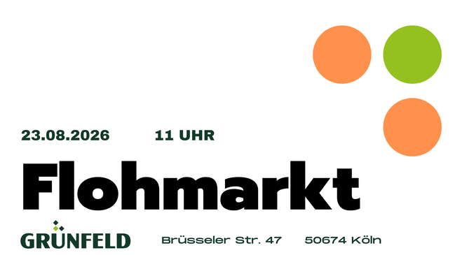 Flohmarkt im Grünfeld
