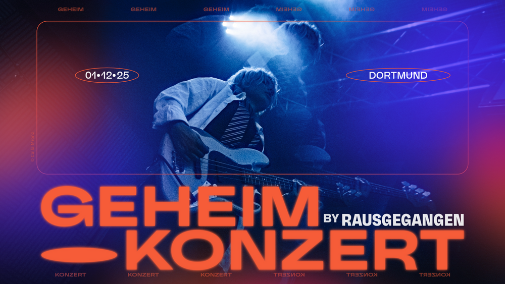 Geheimkonzert Dortmund | WELCOME WINTER EDITION ✨ by Rausgegangen