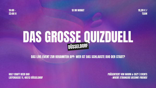 Das große Quizduell | Düsseldorf